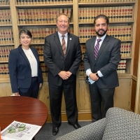 Meeting with Mr. Mark F. Scurti Honourable Judge District Court of Maryland and President Maryland District Bar Association USA